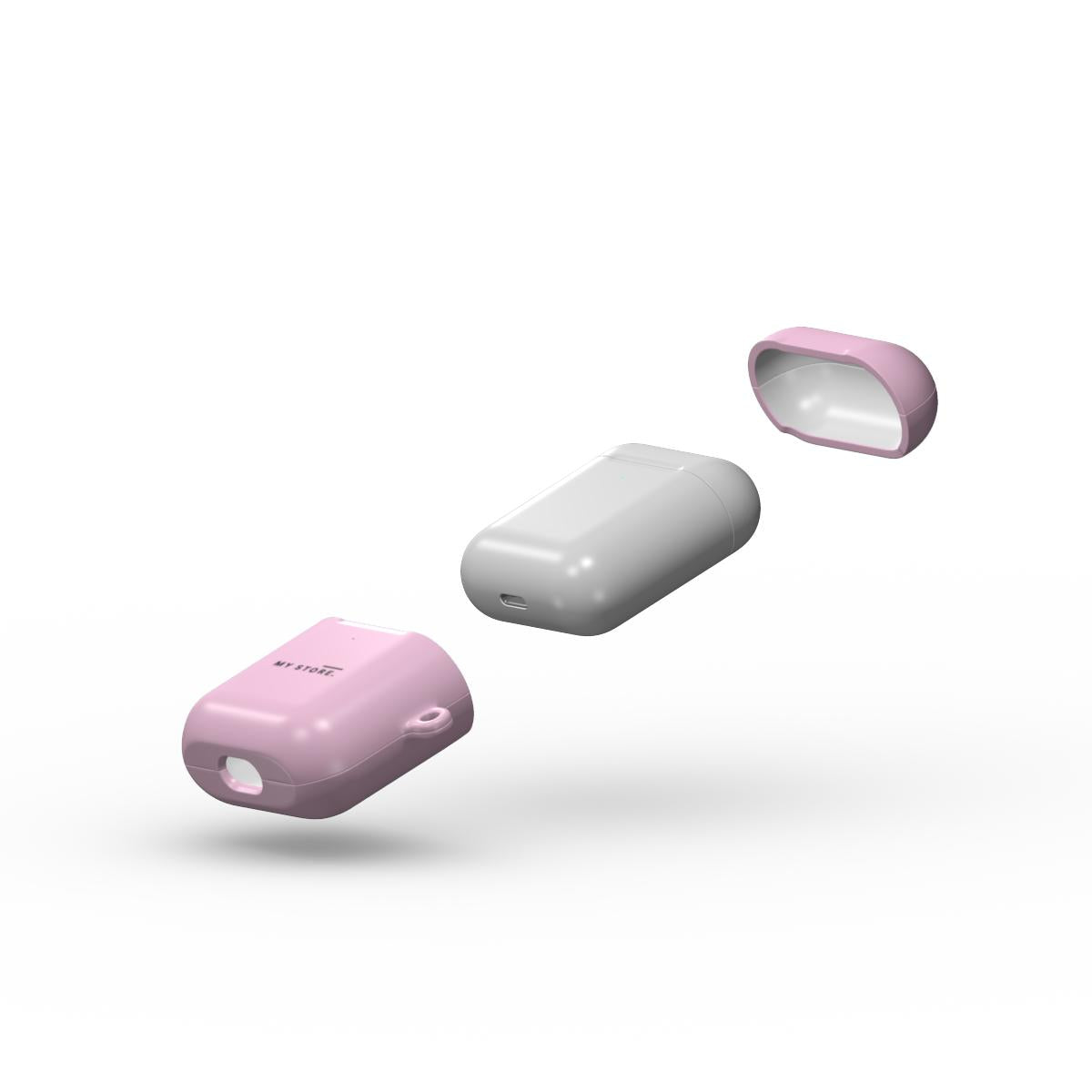 Cotton Candy Apple AirPods 1 / 2 Tough Case