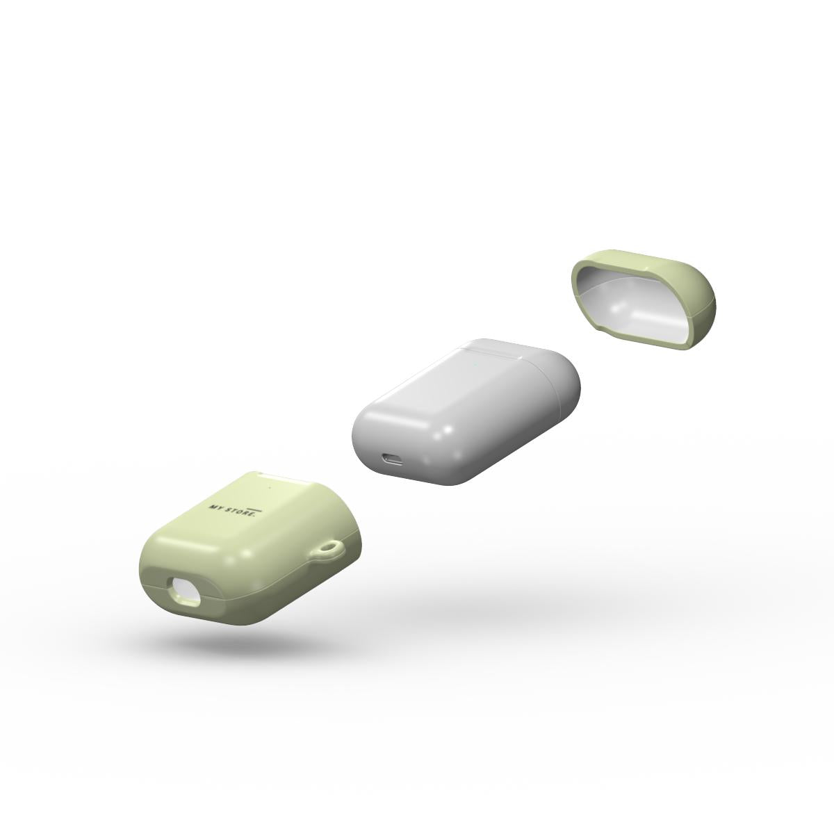 2 Apple AirPods 1 / 2 Tough Case
