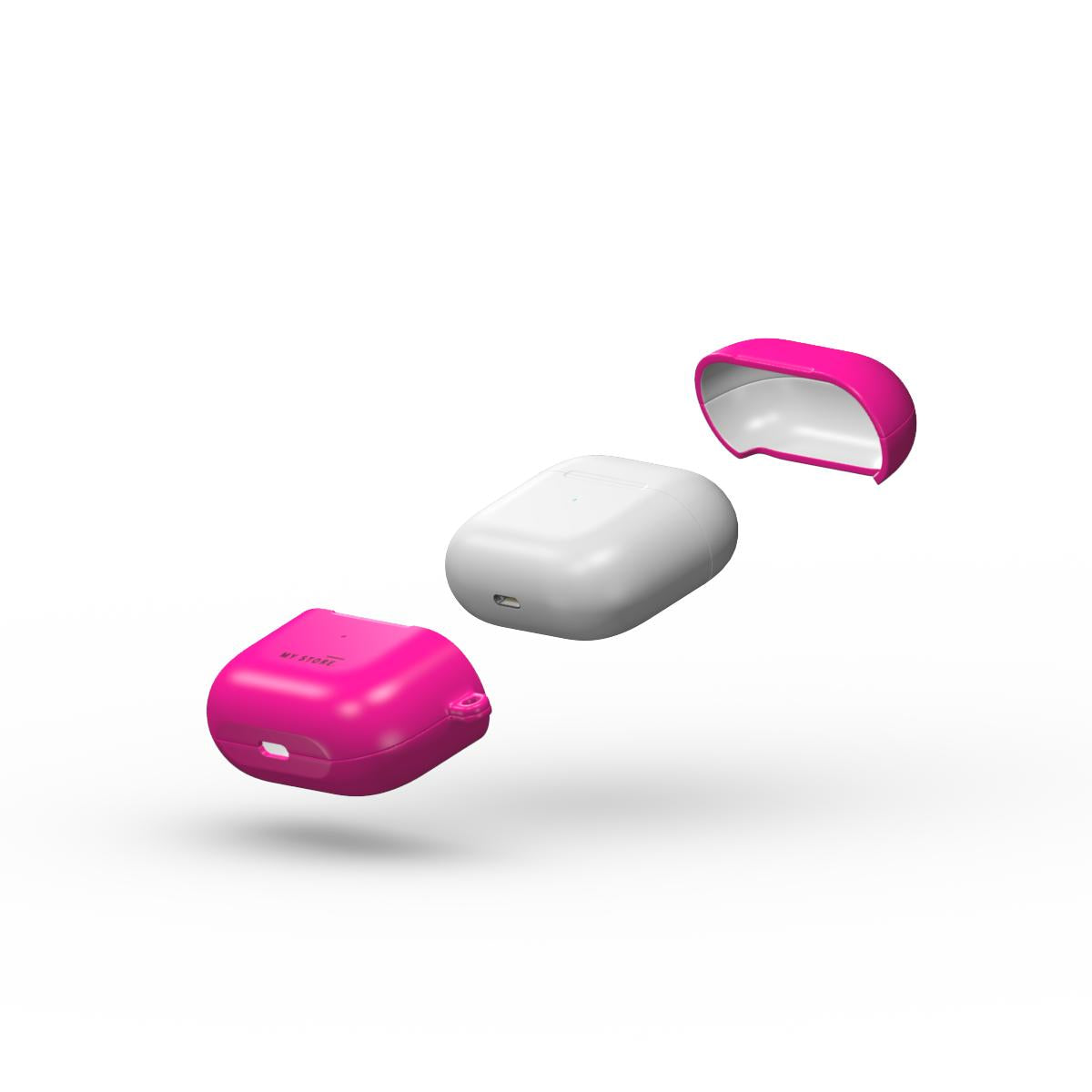 Pink Apple AirPods 3 Tough Case