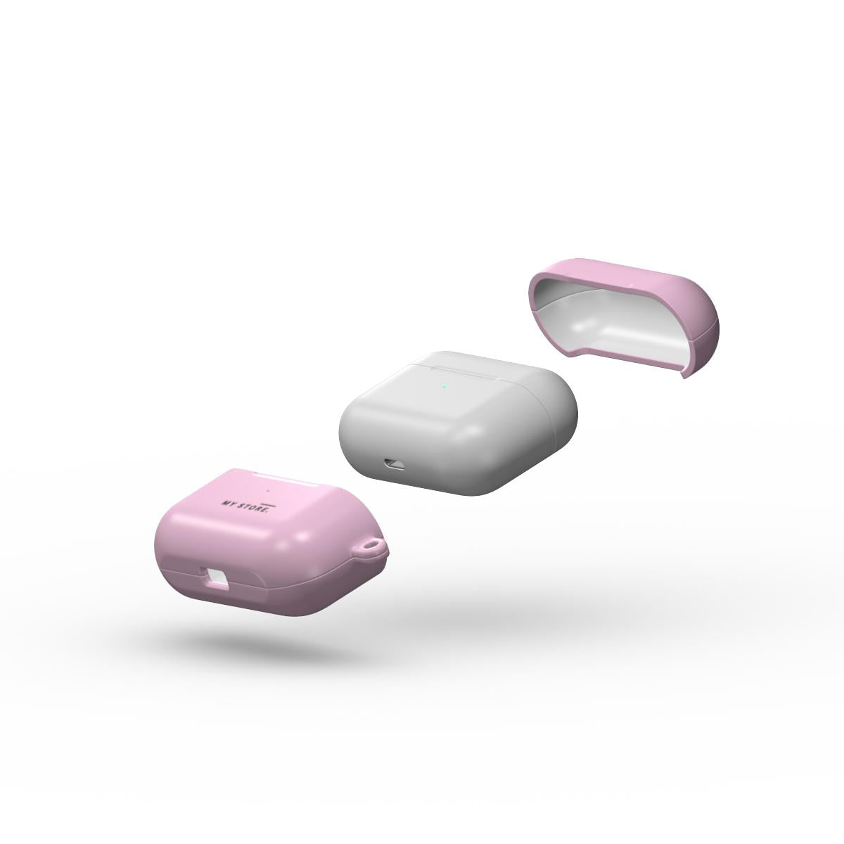 Cotton Candy Apple AirPods Pro Case