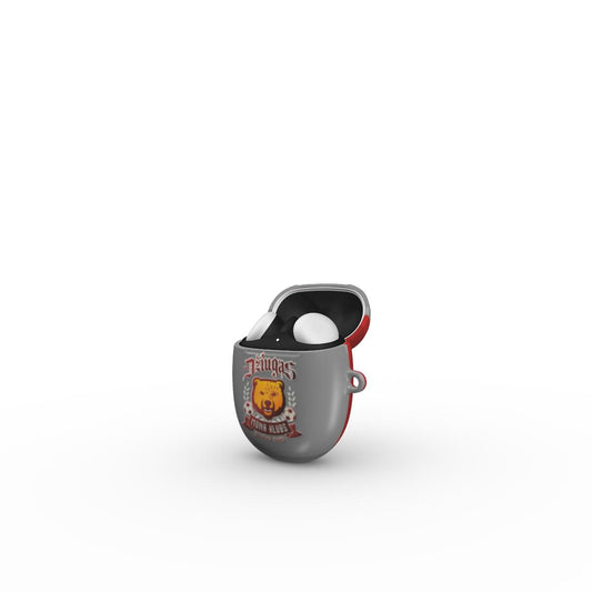 Pilkas - Raudonas Google Pixel Buds Case