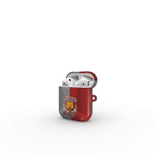 Pilkas - Raudonas AirPods Case