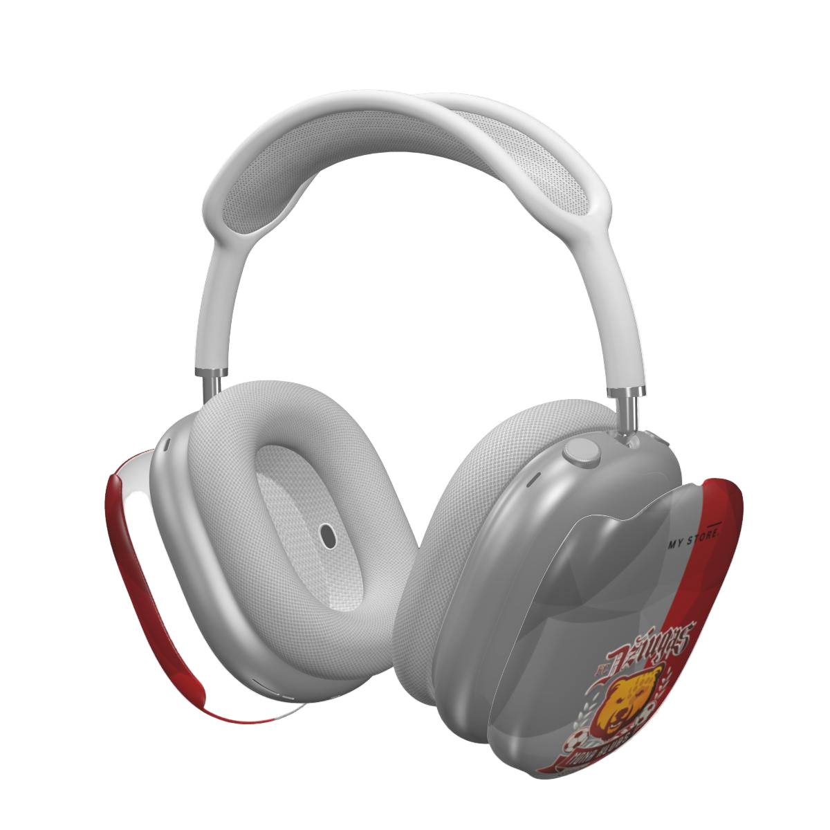 Pilkas - Raudonas AirPods Max Case